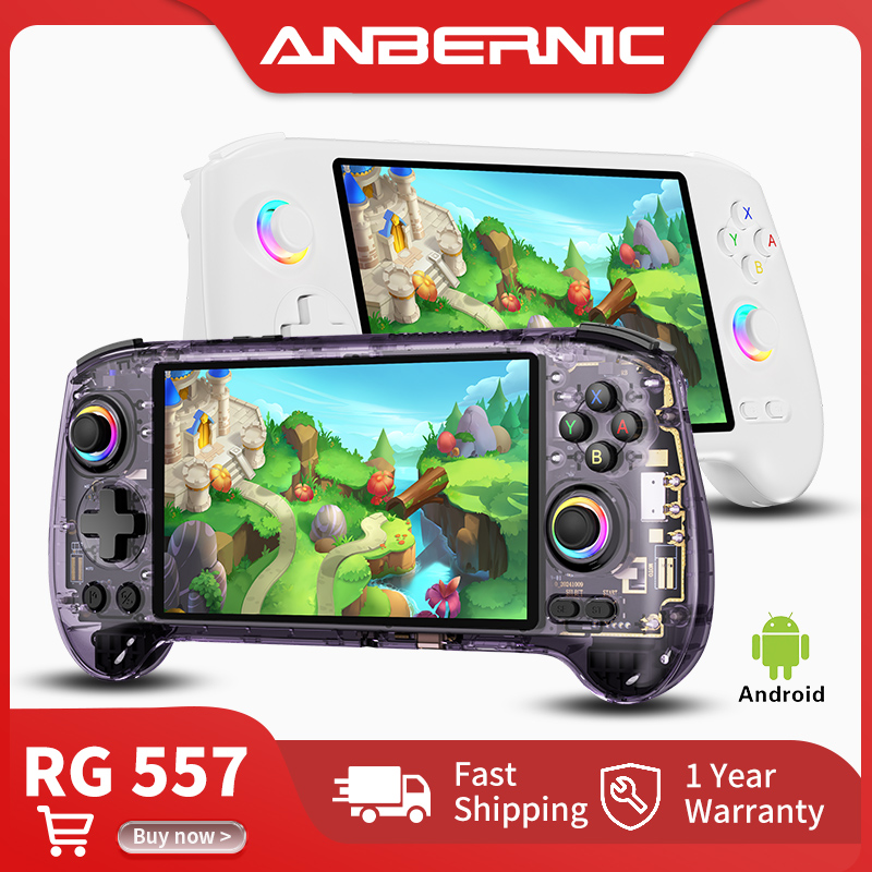 Party Games Download - Anbernic RG557 Handheld-Spielkonsole 5,48'' AMOLED 1920*1080