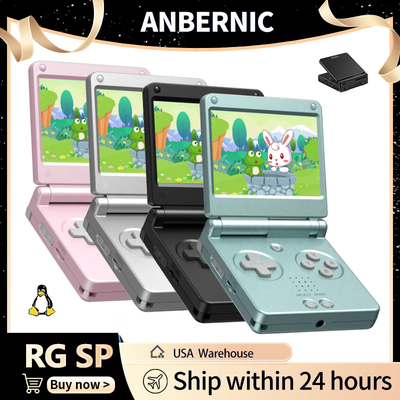 Party Games Download - Anbernic RGSP Retro Flip Handheld-Spielkonsole 3,4