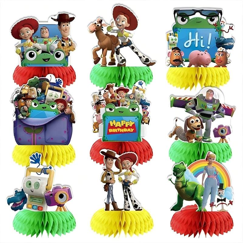 Party Games Crazy - Toy Story 5 Wabenförmige Tischdekorationen Woody