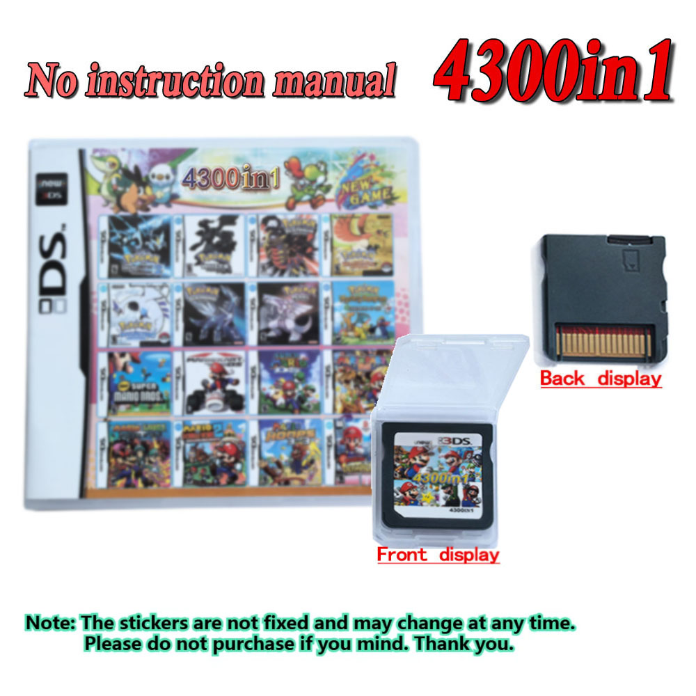 Party Games Gender Reveal - 4300-in-1 Kompilation DS NDS 3DS 3DS