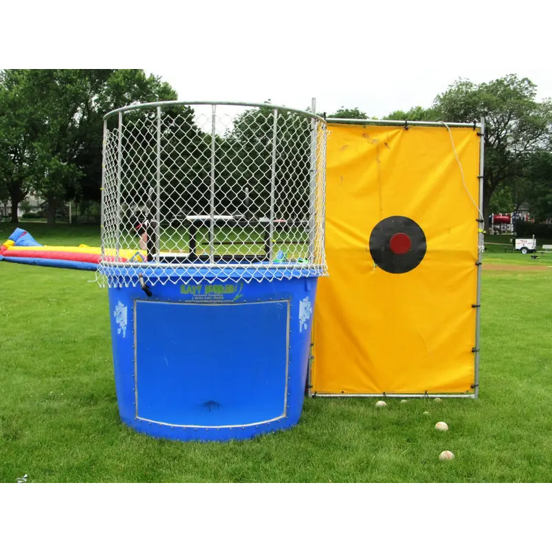 Party Games Lab - Kommerzielle aufblasbare Spiele: Wasser-Dunk-Trampolinpark, Karneval-Party-Spiel, Dunking