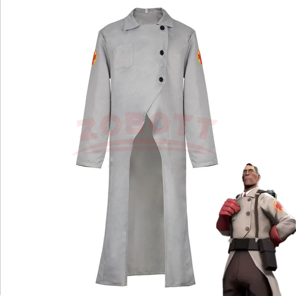 Party Games Lab - TF2 Sanitäter Dr. Ludwig Cosplay Uniform