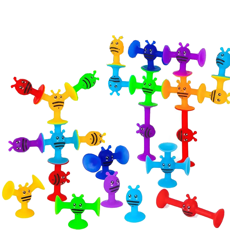 Bienen-Saugnapf-Spielzeug, wei – Limbo Game Set Bewertung und Preis