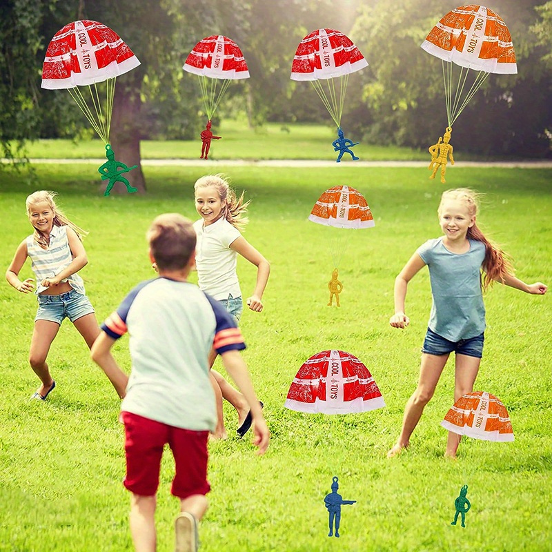 10/100 Stück Fallschirmspielze – Party Games Kids Ideas Bewertung und Preis