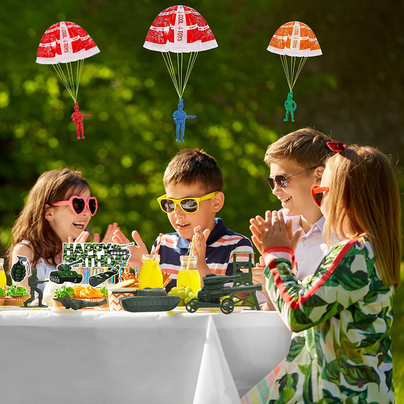 10/100 Stück Fallschirmspielze – Party Games Kids Ideas Bewertung und Preis