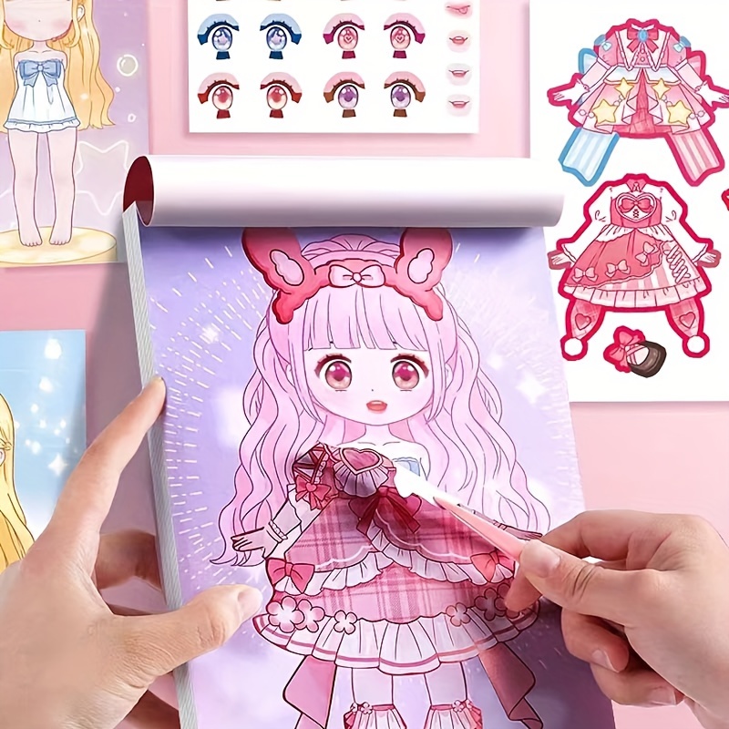 Dress Up Stickerbuch Mädchen S – Book Party Games Bewertung und Preis